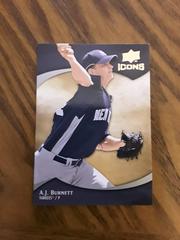 A.J. Burnett Baseball Cards 2009 Upper Deck Icons Prices