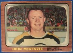 John McKenzie Hockey Cards 1966 Topps Prices