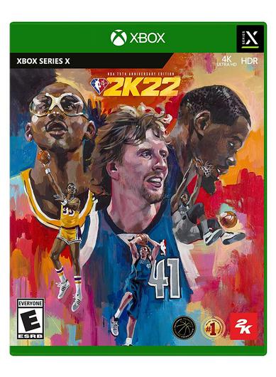 NBA 2K22 [75th Anniversary Edition] Cover Art