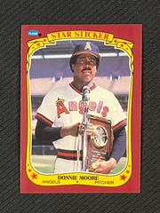 Donnie Moore #77 Baseball Cards 1986 Fleer Star Stickers Prices