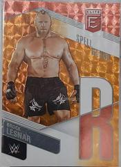 Brock Lesnar [Orange] #7 Wrestling Cards 2023 Donruss Elite WWE Spellbound Prices