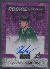 Thomas Harley [Violet Pixels] Hockey Cards 2020 O Pee Chee Platinum Rookie Autographs Prices