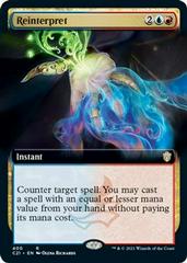 Reinterpret [Extended Art] Magic Commander 2021 Prices
