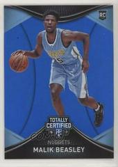 Malik Beasley [Blue] Basketball Cards 2016 Panini Totally Certified Prices
