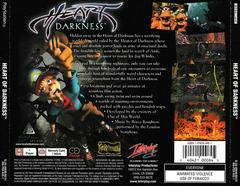 Back Of Case | Heart of Darkness Playstation