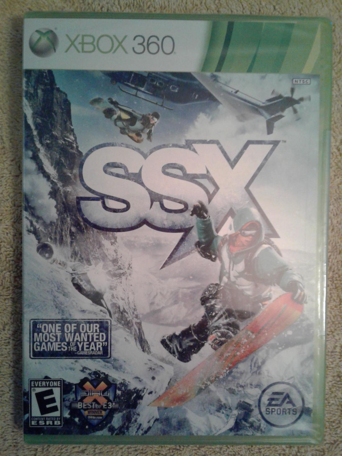 SSX New Item, Box, and Manual Xbox 360
