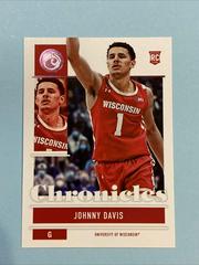 Johnny Davis [Pink] Basketball Cards 2022 Panini Chronicles Draft Picks Prices
