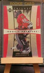 Corey Crawford #238 Hockey Cards 2005 Upper Deck Trilogy Prices
