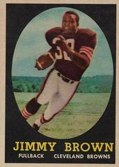 Jim Brown Football Cards 1958 Topps Prices
