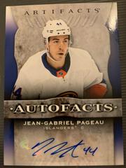 Jean Gabriel Pageau Hockey Cards 2021 Upper Deck Artifacts Auto Facts Prices