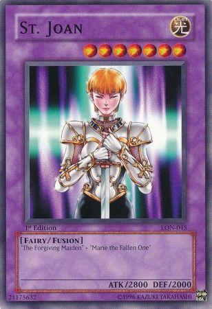 St. Joan [1st Edition] LON-045 YuGiOh Labyrinth of Nightmare