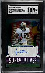 Marques Colston Football Cards 2021 Panini Illusions Superlatives Signs Prices