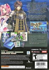 Back Of Box | Record of Agarest War Zero Limited Edition Xbox 360
