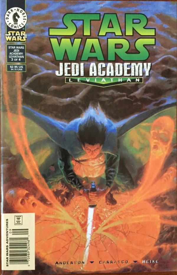 Star Wars: Jedi Academy - Leviathan [Newsstand] #3 (1998) Comic Books Star Wars: Jedi Academy - Leviathan