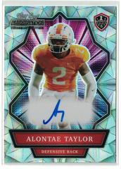 Alontae Taylor #ANBC-A Football Cards 2021 Wild Card Alumination Autographs Prices