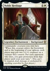 Noble Heritage Magic Commander Legends: Battle for Baldur's Gate Prices