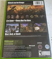 Back Cover | Oddworld Stranger's Wrath Xbox
