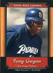 Tony Gwynn #79 Baseball Cards 2001 Upper Deck Legends Prices