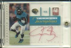 Justin Blackmon [Red Ink] Football Cards 2012 Panini Elite Rookie Inscriptions Prices