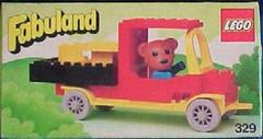 Bernard Bear and Pickup Truck #329 LEGO Fabuland Prices