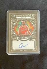 Coby White #GA-CWT Basketball Cards 2021 Panini Obsidian Galaxy Autographs Prices