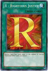 R - Righteous Justice RYMP-EN025 YuGiOh Ra Yellow Mega Pack Prices