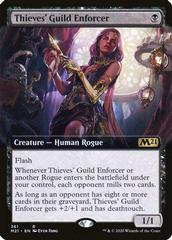Thieves' Guild Enforcer [Extended Art Foil] Magic Core Set 2021 Prices