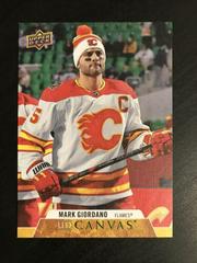 Mark Giordano Hockey Cards 2020 Upper Deck UD Canvas Prices