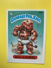 Oral LAUREL 1987 Garbage Pail Kids Prices
