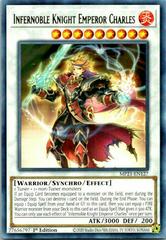 Infernoble Knight Emperor Charles YuGiOh 2021 Tin of Ancient Battles Mega Pack Prices