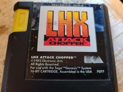 Cartridge (Front) | LHX Attack Chopper Sega Genesis