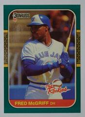 Fred McGriff #31 Baseball Cards 1987 Donruss Rookies Prices