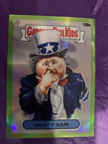 Snooty SAM [Green] #110a 2020 Garbage Pail Kids Chrome