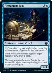 Firmament Sage [Foil] Magic Innistrad: Midnight Hunt Prices