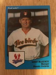 Gordy MacKenzie Baseball Cards 1989 Procards Prices