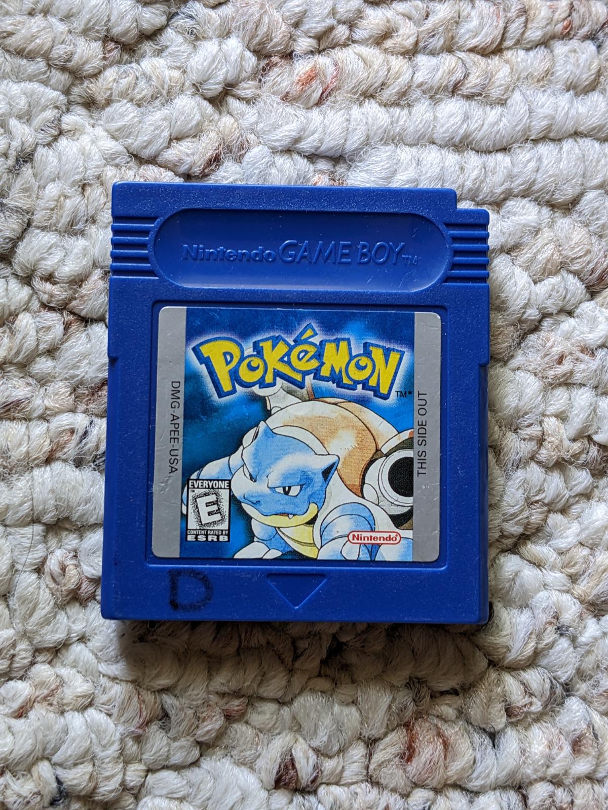 Pokemon Blue Item only GameBoy
