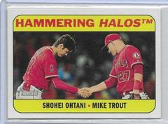 Mike Trout, Shohei Ohtani #CC-1 Baseball Cards 2018 Topps Heritage Combo Cards Prices