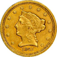 1841 C Coins Liberty Head Quarter Eagle Prices