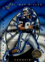 Anthony Miller [Platinum Blue] #86 Football Cards 1997 Pinnacle Totally Certified Prices
