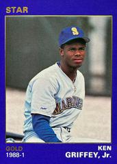 Ken Griffey Jr. [1988-1] Baseball Cards 1990 Star Gold Edition Prices