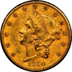 1860 S Coins Liberty Head Gold Double Eagle Prices