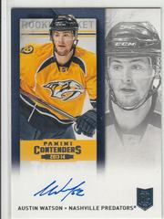 Austin Watson [Autograph] Hockey Cards 2013 Panini Contenders Prices