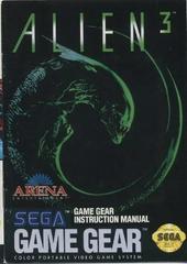 Alien 3 - Manual | Alien 3 Sega Game Gear