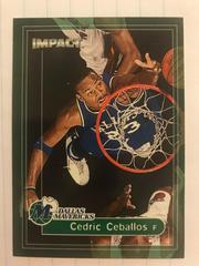 Cedric Ceballos Basketball Cards 1999 SkyBox Impact Prices