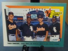 Tiger Tandems [Jones, Jacksn, Olson, Thomas] Baseball Cards 1992 Fleer Prices