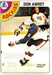 Don Awrey Hockey Cards 1978 O-Pee-Chee Prices