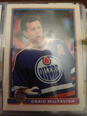 Craig MacTavish #100 Hockey Cards 1991 Bowman Prices