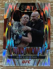 Rose Namajunas [Flash] #7 Ufc Cards 2022 Panini Select UFC And NEW Prices