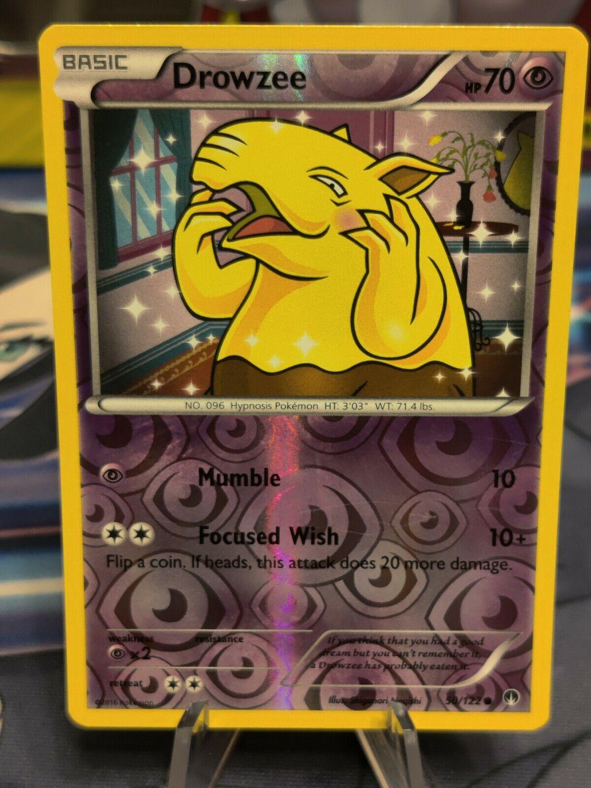 Drowzee [Reverse Holo] 50 Prices Pokemon BREAKpoint Pokemon Cards