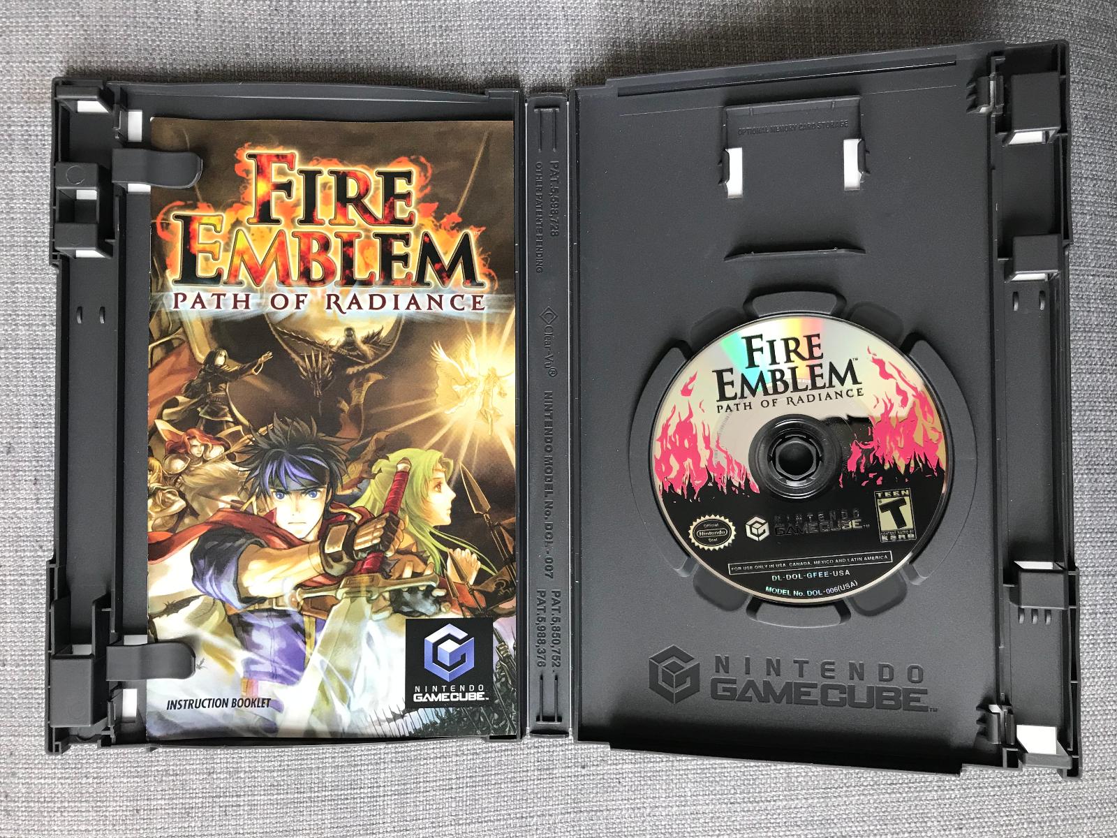 Fire Emblem Path of Radiance | Item, Box, and Manual | Gamecube